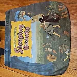 Sleeping Beauty Tote Bag. Rare, vintage!!!